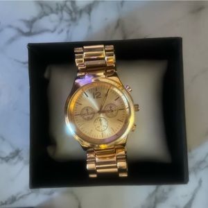 Golden womens watch